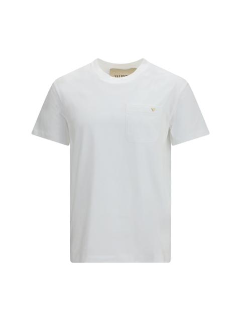 Valentino Valentino Cotton T-shirt With Vgold