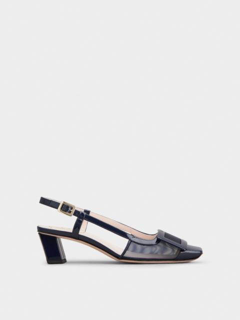 Roger Vivier Belle Vivier Slingback Pumps in patent leather