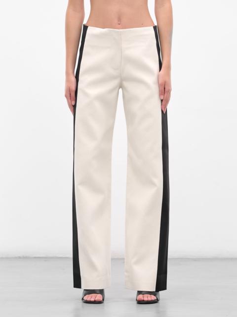 CHRISTOPHER ESBER Tuxedo Contrast Silk Trousers