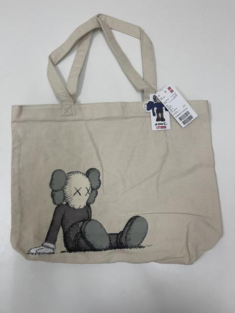 Other Designers Vintage - Kaws Tote Bag Limited Edition / Uniqlo / Evangelion / Rare