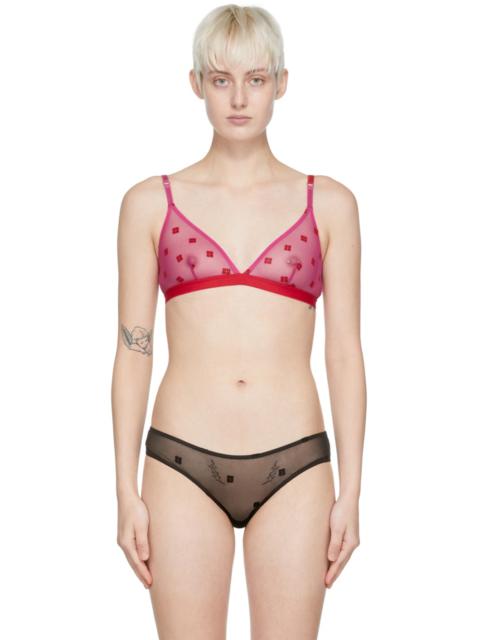 Givenchy Pink Nylon Bra