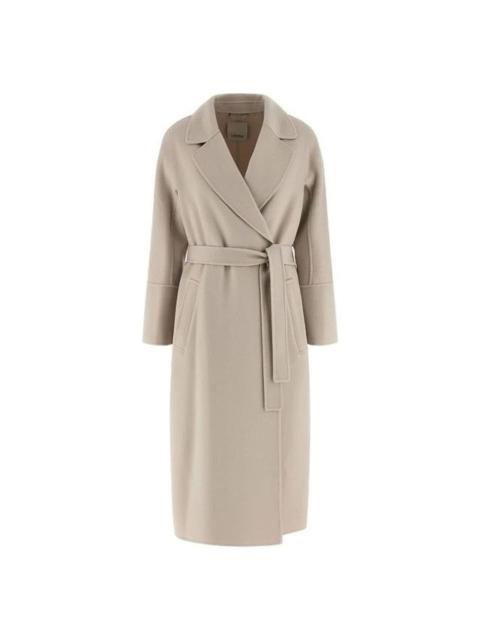 Max Mara S MAX MARA Elisa Beige Coat New & Authentic (Women's size:IT