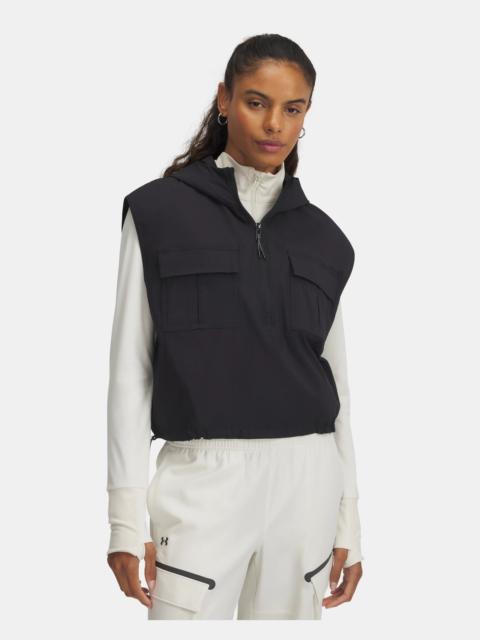 Under Armour Women's UA Unstoppable Utility Sleeveless Hoodie