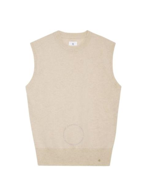 Anine Bing Ladies Ivory Ronan Knit Vest
