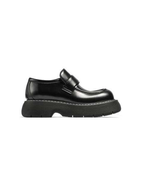 Bottega Veneta Osaka Leather Platform Loafers black