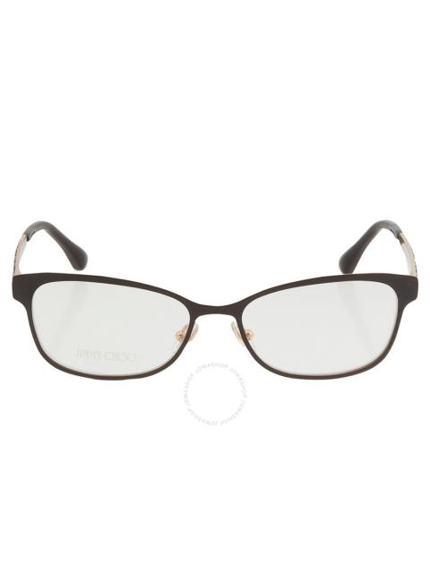 JIMMY CHOO Jimmy Choo Demo Rectangular Ladies Eyeglasses JC203 0003 54