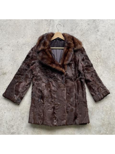 Other Designers Vintage Kinoshita Beaver Fox Fur 90s Rare Jacket Japan
