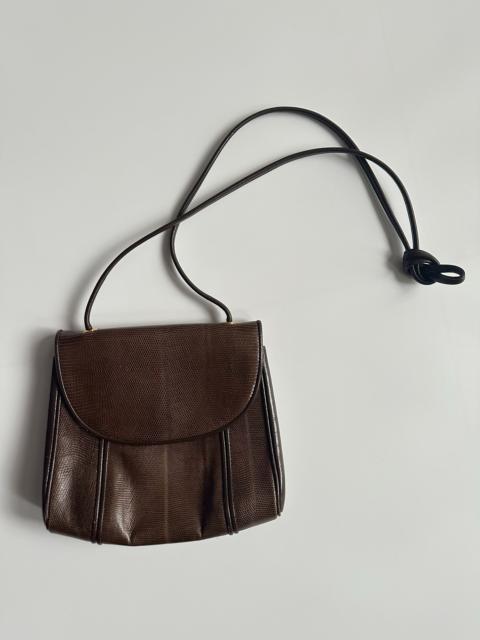 SAINT LAURENT YSL Snake Print Shoulder Bag