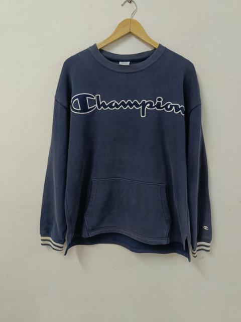 Other Designers Vintage champion big Spell out Cropped Sweater