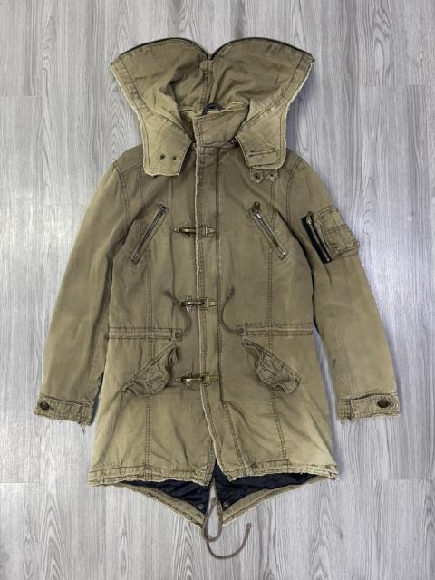 Other Designers In The Attic fistail military bondage l.g.b style parka