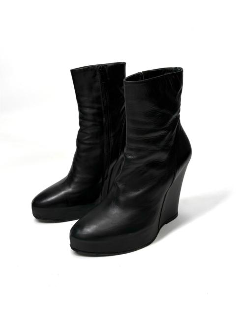 Ann Demeulemeester Ann Demeulemeester 11SS Platform Wedge Boots
