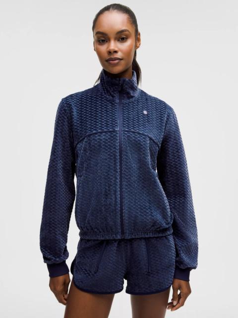 lululemon Court Rival Velvet Terry Tennis Jacket