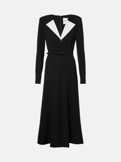 ROLAND MOURET Cady midi dress