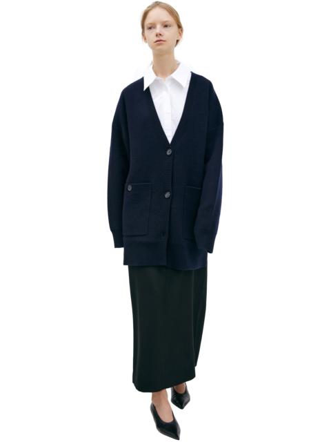 TOTEME BLUE CASHMERE CARDIGAN
