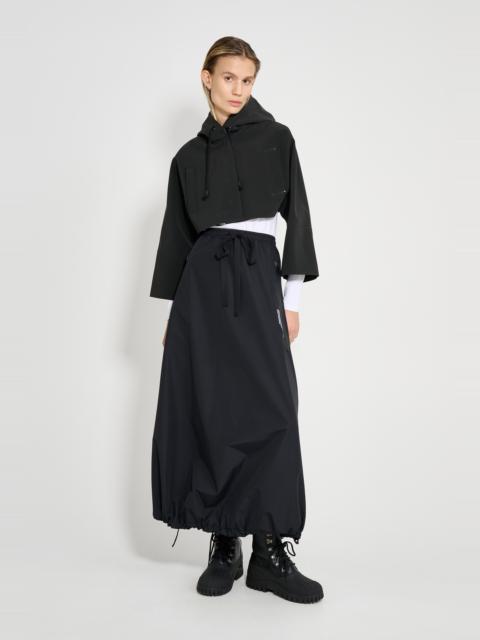 Stutterheim Lilla Tre Cropped Raincoat Black