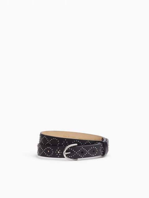 rag & bone Maisie Studded Leather Belt