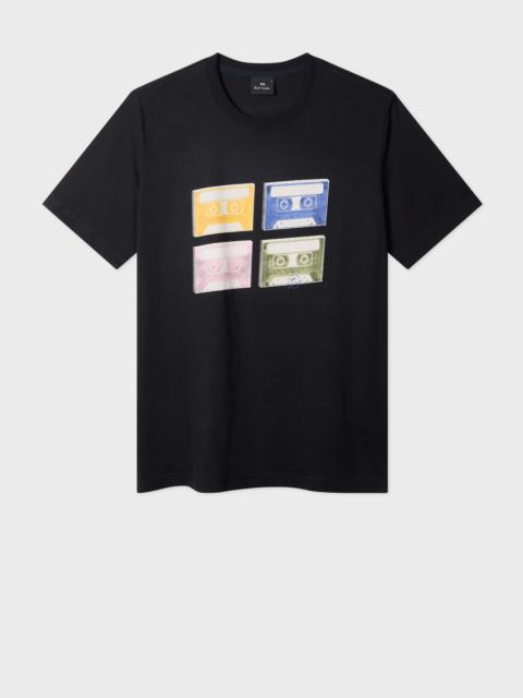 Paul Smith Black 'Tapes' Print T-Shirt