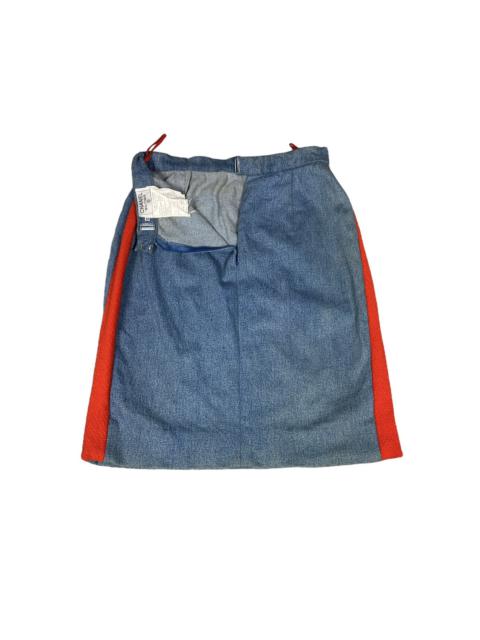 Vintage Chanel Denim Skirt. S0215