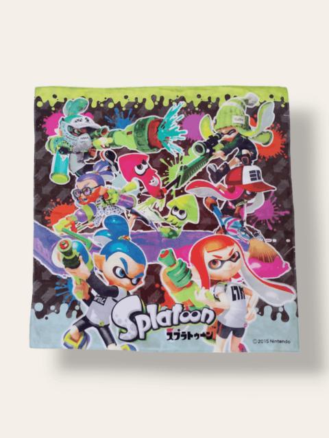 Other Designers Japanese Brand - 2015 Splatoon by Nintendo Handkerchief Bandana