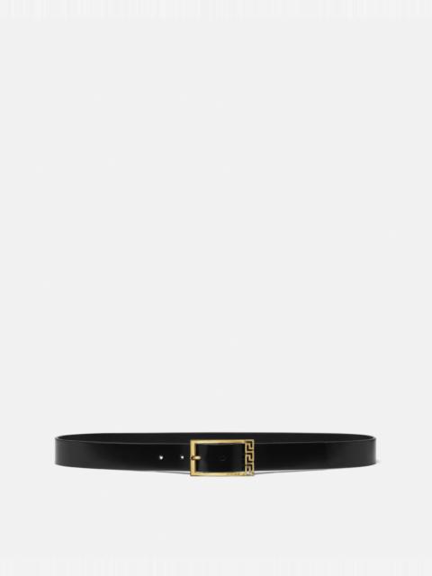 VERSACE Greca Leather Belt 3 cm