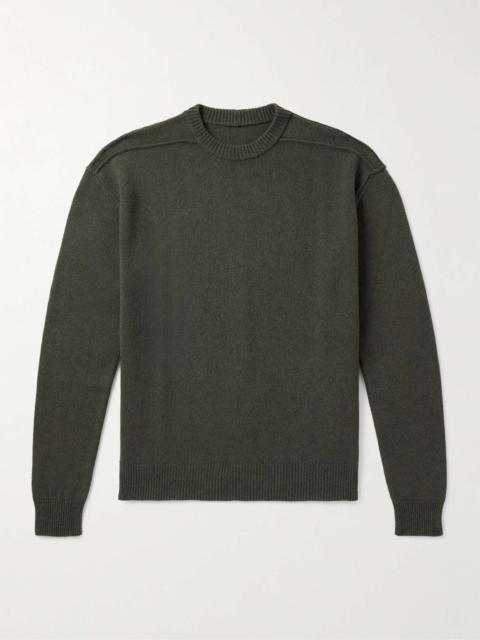 Boiled Cashmere and Wool-Blend Sweater