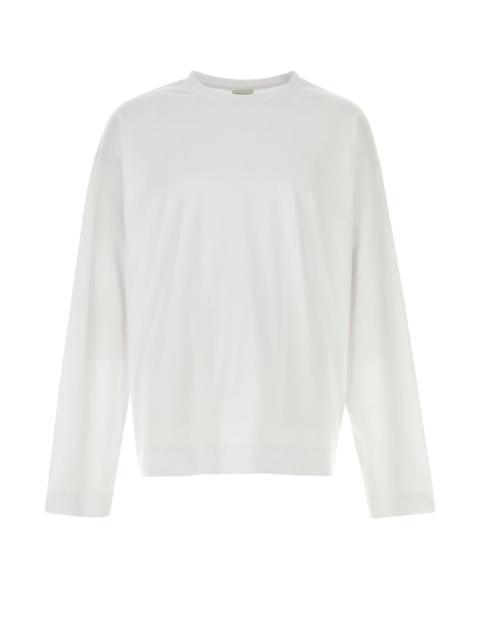 Dries Van Noten White cotton Hegland t-shirt