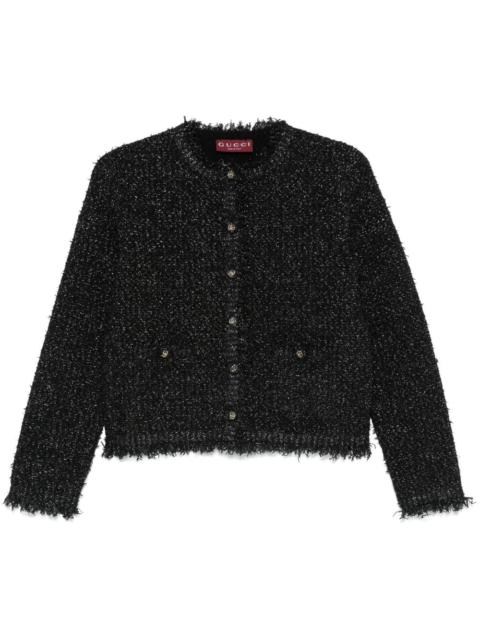 GUCCI Gucci Women Lamé Cardigan