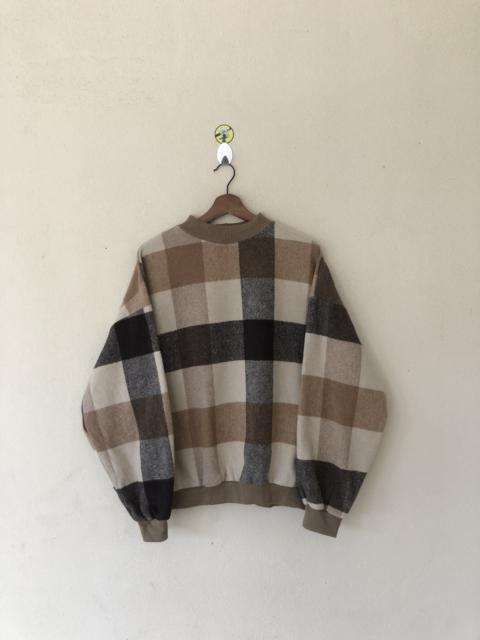 Other Designers Japanese Brand - Node Tartan Sweatshirt