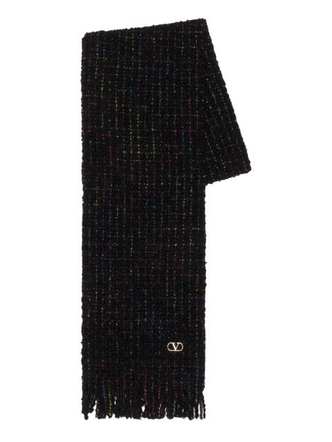 Valentino Cashmere Lana Jacquard Scarf