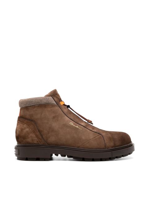 Santoni SUEDE BOOTS