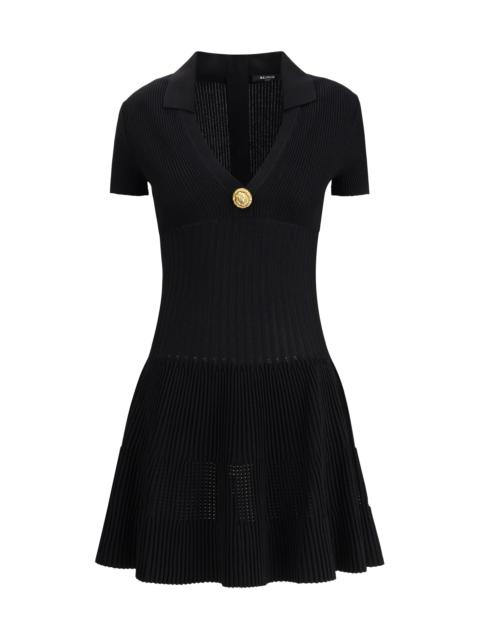 Balmain Balmain Women Flared Knit Mini Dress