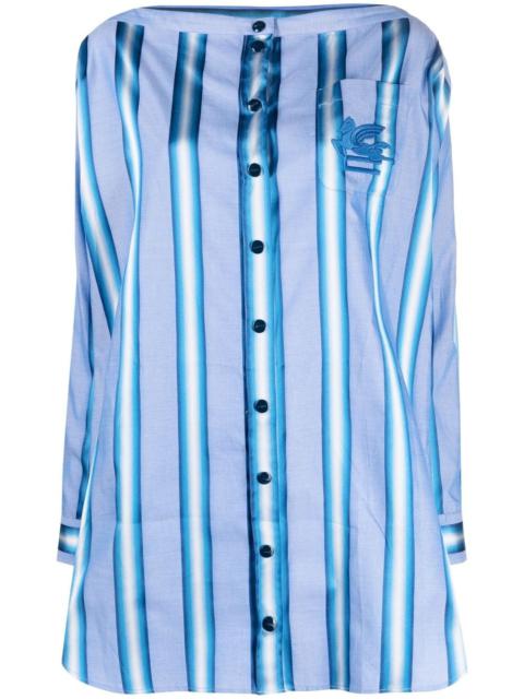 Etro Etro Mini Shirt Dress
