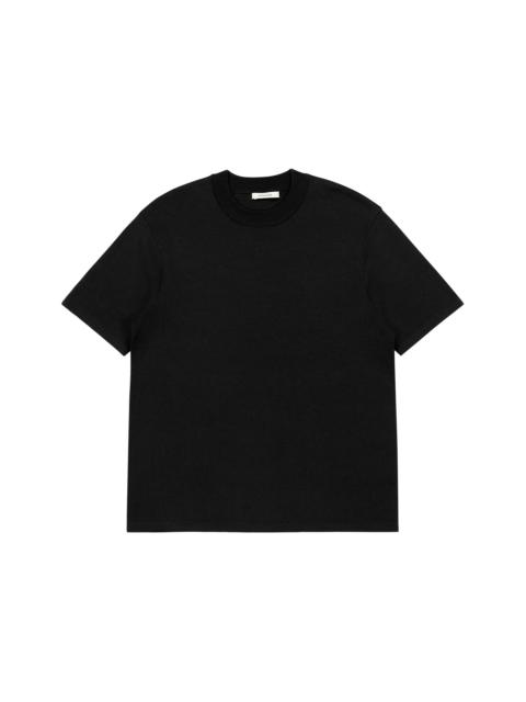 entire studios SLIM KNIT TEE BLACK