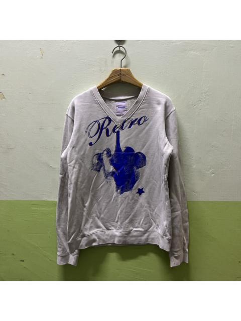 NEIGHBORHOOD Rare Neighborhood Japan Retro Elephant Graphic Sweatshirt