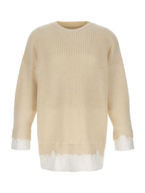 MM6 Maison Margiela Shirt Insert Sweater