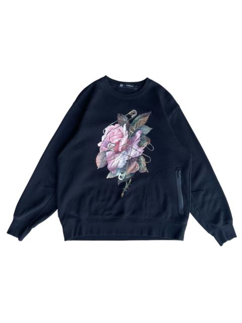 UNDERCOVER 🔥Offer Me🔥 Gu Undercover Flowers Graphic Sweatshirt