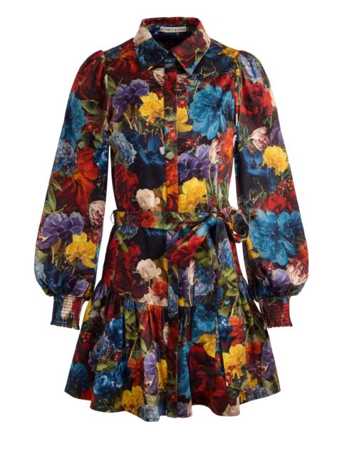 Alice + Olivia LILY MINI SHIRT DRESS