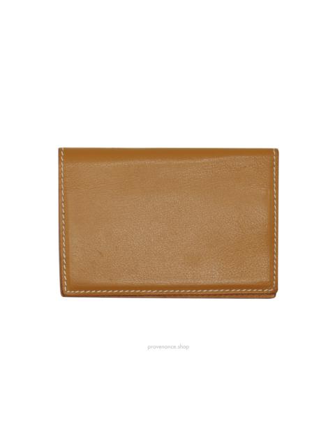 Hermès Hermès Cardholder- Caramel Swift Leather
