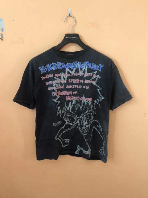 Other Designers Japanese Brand - ‼️MISCHIEVOUS TSHIRT DISTRESSED SUNFADED‼️