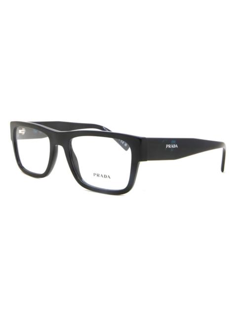 Prada Prada Demo Square Men's Eyeglasses PR 15YV 1AB1O1 54