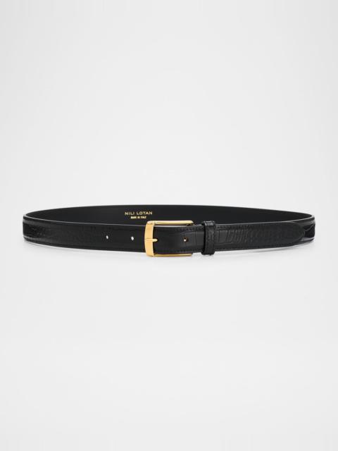 NILI LOTAN Gabriele Suede Belt