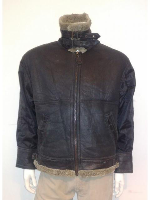 Other Designers Vintage - RARE B3 Pilot Aviator Flying Sheepskin Shearling Jacket