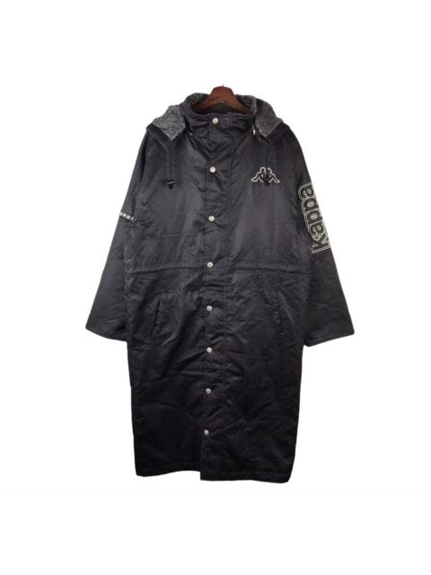 Other Designers Kappa × Vintage - KAPPA TRENCH COAT HOODIE BREATHABLE WATERPROOF JACKET
