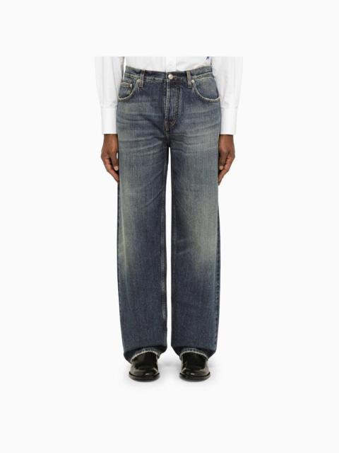 Burberry Vintage-Effect Regular Denim Jeans Men