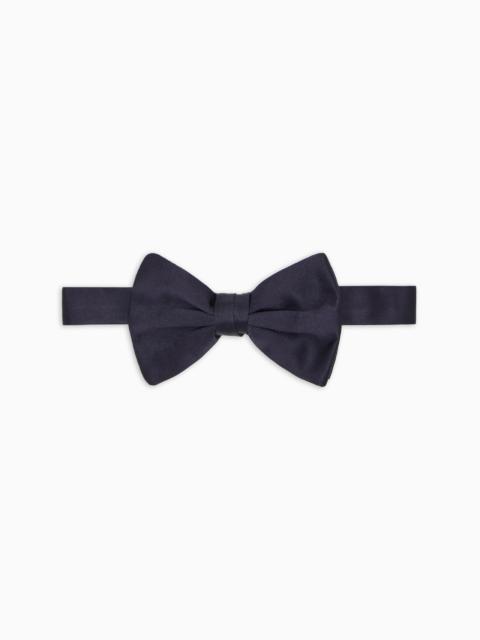 GIORGIO ARMANI Pure silk knotted bow tie