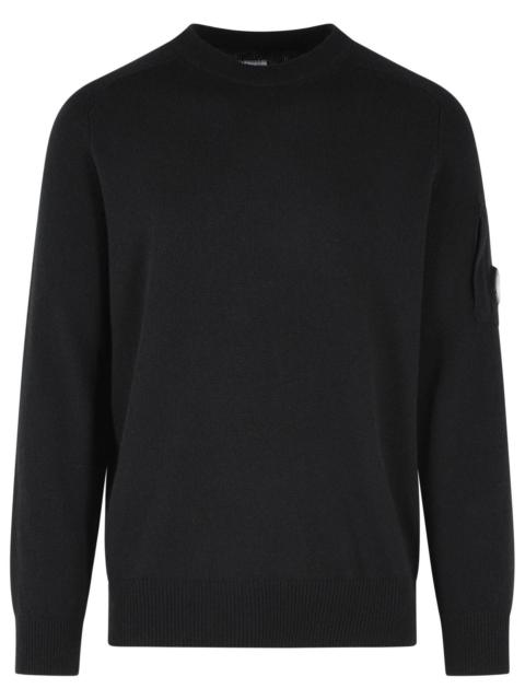 C.P. Company C.P. Company Black Wool Blend Sweater Men