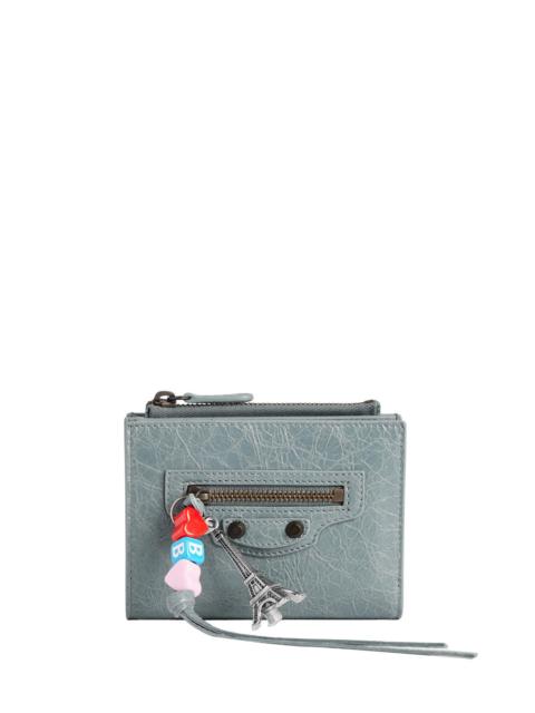 BALENCIAGA Balenciaga Women Le City Bifold Wallet In Arena Lambskin With Charms