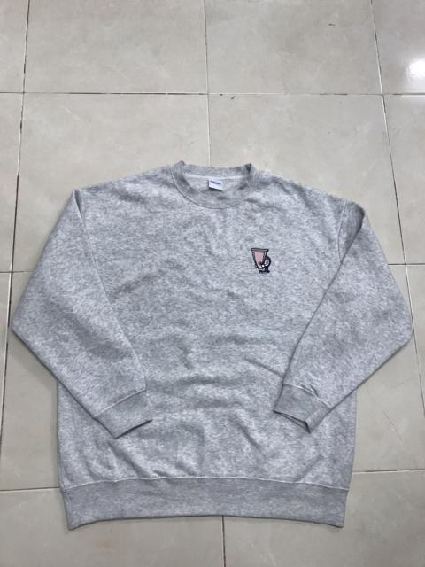 Other Designers Cartoon Network × Disney × Japanese Brand - SWEATSHIRT DOREMON SMALL EMBROIDERY LOGO