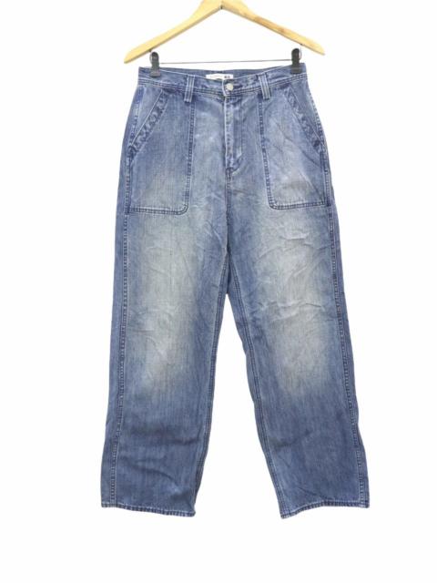 JW Anderson Loose Relaxed Wide Fatigue Mid Rise Pant collabs Uniqlo