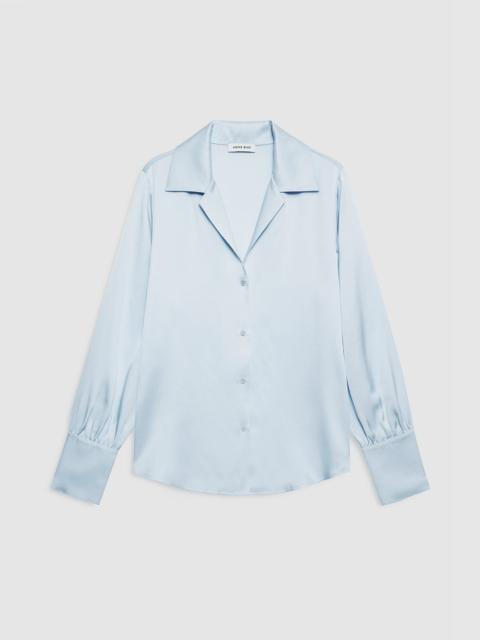 ANINE BING Bethany Shirt - Pale Blue